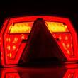 Lampa stop 240x140, cu LED, 4 functii, cu iluminare numar, cu Canbus antieroare, stanga / dreapta, FT-371 TD LED O Fristom