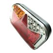 Lampa spate 240x140, 6 functii, LED, stanga, cu mufa 5pini, FT-170-L TB SPKPM Bajonet Fristom