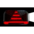 Lampa spate 240x140, 6 functii, LED, stanga, cu mufa 5pini, FT-170-L TB SPKPM Bajonet Fristom