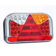 Lampa spate 240x140, 6 functii, LED, stanga, cu mufa 5pini, FT-170-L TB SPKPM Bajonet Fristom