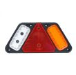 Lampa stop 282x130, 5 functii, cu mers inapoi si ceata, LED, dreapta, LAMPDEMIA W228 1495P Was