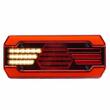 Lampa spate 302x131, LED, 4 functii, semnalizare dinamica, pozitie NEON, cu cablu, 12-24V, dreapta, W250DD 1885 DD P Was 