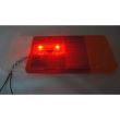 Dispersor 300x130, cu 2 LED-uri POZITIE cu fire, pentru lampa cu mers inapoi, dreapta, (tip Iveco) KZD288 Horpol
