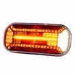 Lampa spate 302x130, LED, 6 functii, cu triunghi, ceata si mers inapoi, stanga, FT-610 L LED DI BAJONET 6PIN Fristom