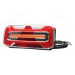 Lampa stop stanga 305x132, 7 functii, cu gabarit lateral, W184 1267L Was