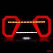 Lampa stop 305x140, LED, 6 functii, ceata, mers inapoi, semnalizare dinamica, stanga, 02368 Amio
