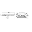 Lampa spate 323x134, 5 functii, cu mers inapoi si ceata, dreapta, LED, L1825 TruckLed