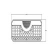 Lampa stop 375x130, 6 functii, LED, stanga, Neon Glow OMEGA L1887 TruckLed