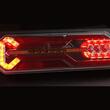 Lampa stop 350x131, 6 functii, ceata, mers inapoi si semnalizare dinamica, stanga, L1949 TruckLed