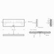 Lampa stop 375x130, 6 functii, LED, cu triunghi, dreapta, Neon Glow, L1860 TruckLed