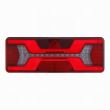 Lampa stop 380x135, 12/24V, 140 LED-uri, 6 functii cu triunghi, stanga, L1955 Truckled