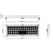 Lampa spate 383x140 multifunctionala cu 5 functii, LED, tip JMC, stanga/dreapta SD2009 R/L