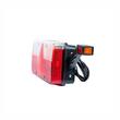 Lampa stop 400x153, 6 functii cu bec, dreapta, cu gabarit cu led, Kingpoint FT-500-235 bec Fristom
