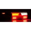 Lampa stop 400x153, cu Led, 6 functii, stanga, Kingpoint FT-500-135LED cu  FT145 incorporat Fristom