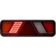 Lampa stop 450x138, 24V, LED, 6 functii, ceata, mers inapoi, cu triunghi, stanga, FT-700-066L Fristom