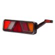 Lampa stop 450x138, 24V, LED, 6 functii, ceata, mers inapoi, cu triunghi si lampa gabarit, drepata, FT-700-146P Fristom