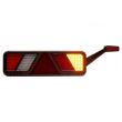 Lampa stop 450x138, 24V, LED, 6 functii, ceata, mers inapoi, cu triunghi si lampa gabarit, drepata, FT-700-146P Fristom