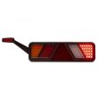 Lampa stop 450x138, 24V, LED, 6 functii, ceata, mers inapoi, cu triunghi si lampa de gabarit, stanga, FT-700-146L Fristom
