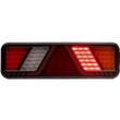 Lampa stop 450x138, 24V, LED, 6 functii, ceata, mers inapoi, cu triunghi, cu mufa, dreapta, FT-700-066P AMP7 Fristom