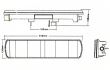 Lampa spate 516x130, 8 functii, LED, SD2031A Shiliduo