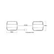 Kit lampi remorca (100x90LED), cablu12m, cu magnet SA94 