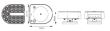 Kit lampi remorca 118x100, cu numar, cablu 7.5m, magnet, LED TB-10LED-3M