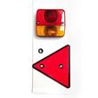 Kit lampi remorca 183x15cm, cu bara, cablu 12m, fisa 7 pini, 2 triunghiuri, lampa ceata, CA9509 247Lightning