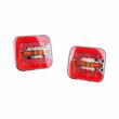 Kit lampi remorca 108x102, LED, cu iluminare numar si semnalizare dinamica, cu magnet, wireless, fisa 7 pini, TT.12523B WI FI