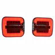 Kit lampi remorca 108x102, LED, cu iluminare numar si semnalizare dinamica, cu magnet, wireless, fisa 7 pini, TT.12523B WI FI