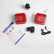 Kit lampi remorca 108x102, LED, cu iluminare numar si semnalizare dinamica, cu magnet, wireless, fisa 7 pini, TT.12523B WI FI