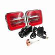 Kit lampi remorca 108x102, LED, cu iluminare numar si semnalizare dinamica, cu magnet, wireless, fisa 7 pini, TT.12523B WI FI