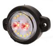 Lampa stop fi60, 2 functii, LED, prindere cu 2 urechi 1531AR F Was