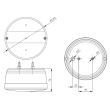 Lampa spate fi140, 3 functii, hamburger, dreapta, MD-016/P Fristom