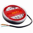 Lampa stop fi140, 4 functii, stanga-dreapta, LED, 12-24V, semnalizare dinamica, 02372 Amio
