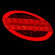 Lampa stop fi140, 4 functii, stanga-dreapta, LED, 12-24V, semnalizare dinamica, 02372 Amio