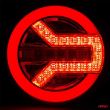 Lampa stop fi140, 3 functii, LED neon, 12-24V, stanga, dreapta 02371 Amio