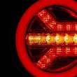 Lampa stop fi140, 3 functii, LED neon, 12-24V, stanga, dreapta 02371 Amio