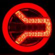 Lampa stop fi140, 3 functii, LED neon, 12-24V, stanga, dreapta 02371 Amio