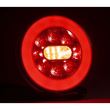 Lampa spate fi140, 3 functii, hamburger, fire, LED neon, FT-110 Fristom