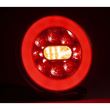 Lampa spate fi140, 3 functii, hamburger, LED neon, mufa, LED, FT-110 Bajonet Fristom