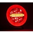Lampa spate fi140, 3 functii, montare in serie, hamburger, LED neon, cu fire, FT-113Y Fristom