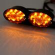 Lampa stop moto, ochi de pisica, LED, 4 functii, 12V, 015104B