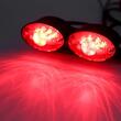Lampa stop moto, ochi de pisica, LED, 4 functii, 12V, 015104B