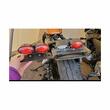 Lampa stop moto, ochi de pisica, LED, 4 functii, 12V, 015104B