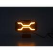 Proiector auto faza lunga 245x159, LED, 3 functii, cu pozitie alba si functie stroboscopica galbena, 12-24V, X Spider, L3436 TruckLed