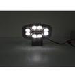 Proiector auto faza lunga 245x159, LED, 3 functii, cu pozitie alba si functie stroboscopica galbena, 12-24V, X Spider, L3436 TruckLed