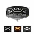 Proiector auto faza lunga 245x159, LED, 3 functii, cu pozitie alba si functie stroboscopica galbena, 12-24V, X Spider, L3436 TruckLed