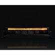 Proiector LED BAR 3in1, 324x58, LED-uri LG, faza lunga, pozitie alba si galbena, 12-24V, 100W, 8500lm, 6000K, Conector DT cu 4 PIN, Offroad Black, TT.11103