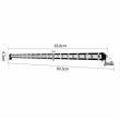 Proiector LED BAR, 660x50, slim, spot, 24 LED-uri, 72W, 72B-S-C3CR