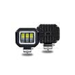 Proiector faza lunga, 94x90, LED, 3 functii, stroboscopic, pozitie alba, cu DRL Angel Eyes, 12-24V, 30W, 1500lm, spot dunga, ZC-4SQ